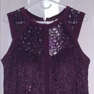 Plum Nightway Prom Dress
